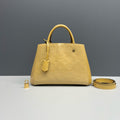 Louis Vuitton Montaigne BB Yellow Monogram Vernis