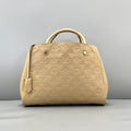 Louis Vuitton Montaigne MM Beige Monogram