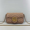 Gucci GG Marmont Super Mini Dusty Pink