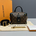 Louis Vuitton Petite Malle Souple Monogram Canvas Handbag
