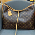 Louis Vuitton Carryall MM Monogram Canvas Shoulder Bag