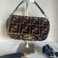 Fendi Baguette FF Shearling
