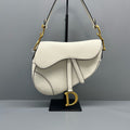 Dior Saddle Medium White