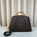 LV Montaigne Large Monogram Bag Brown