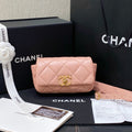 Chanel 19 Belt Bag, Salmon Pink Quilted Lambskin