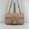 Gucci GG Marmont Dusty Pink Matelassé
