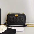 Chanel Le Boy Black Caviar Leather