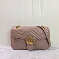 Gucci Marmont Flap 26 Dusty Pink