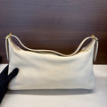 Celine Romy Hobo Cream White