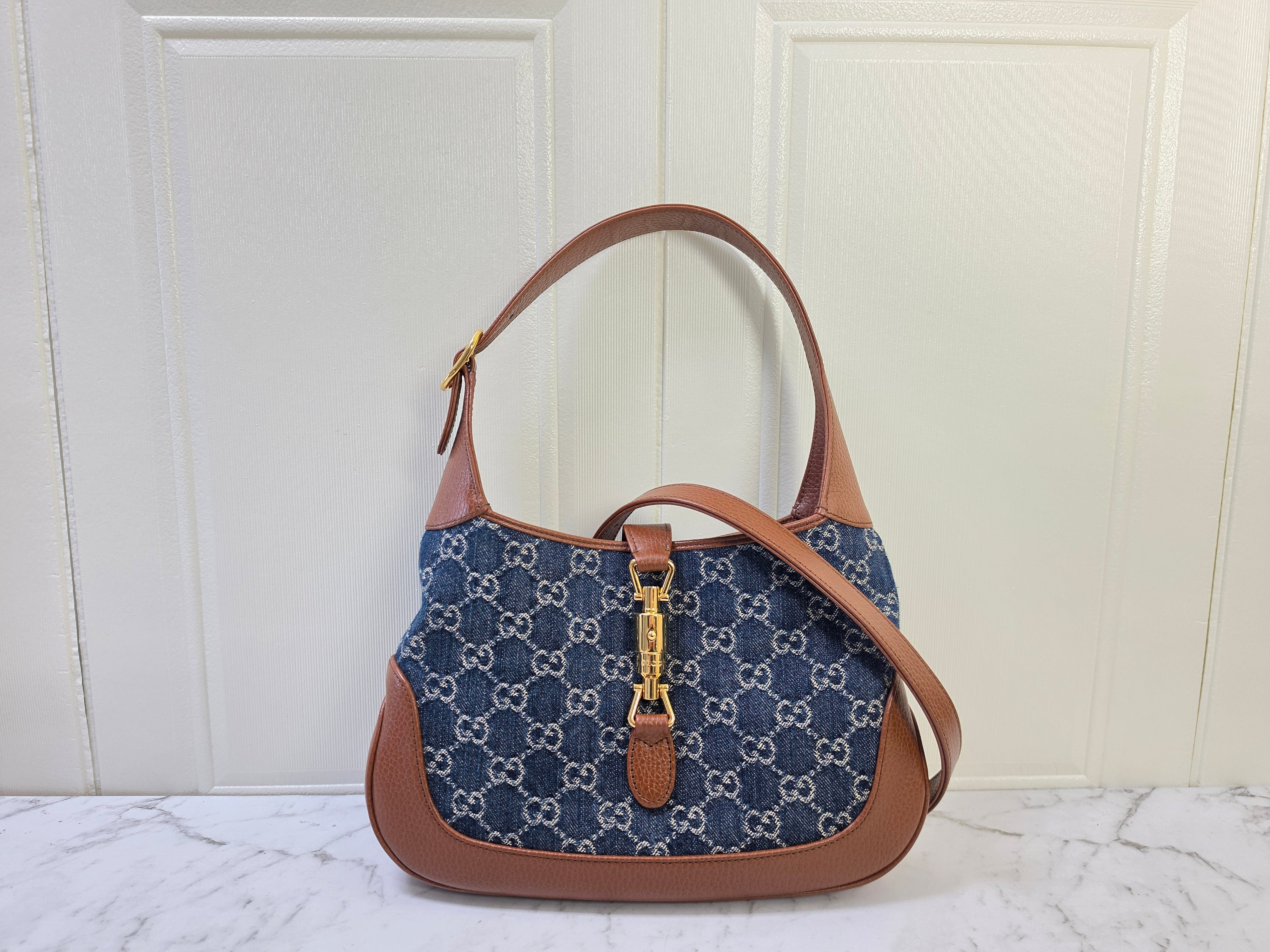Gucci Jackie 1961 Denim Small