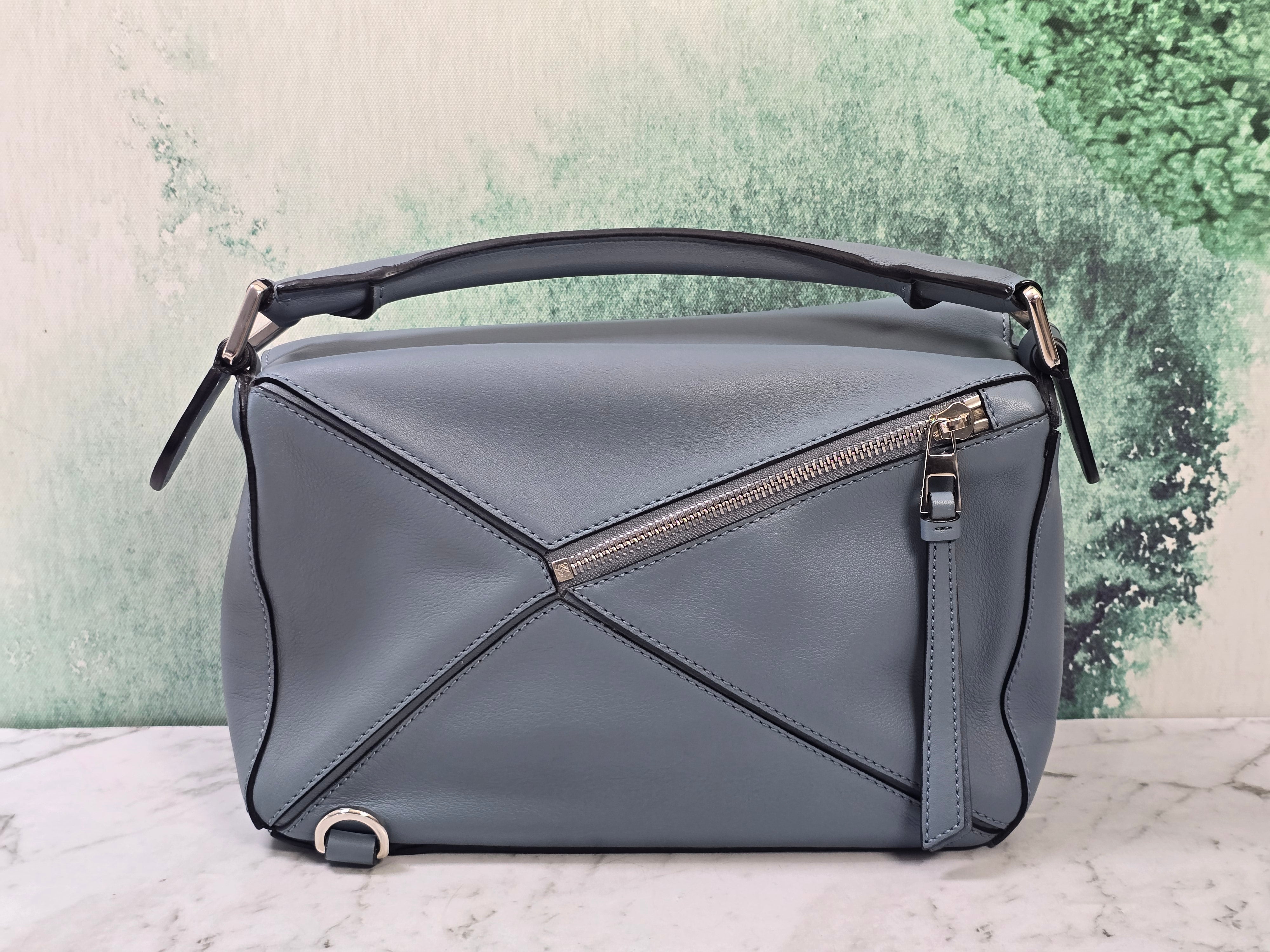 Loewe Puzzle Blue Bag