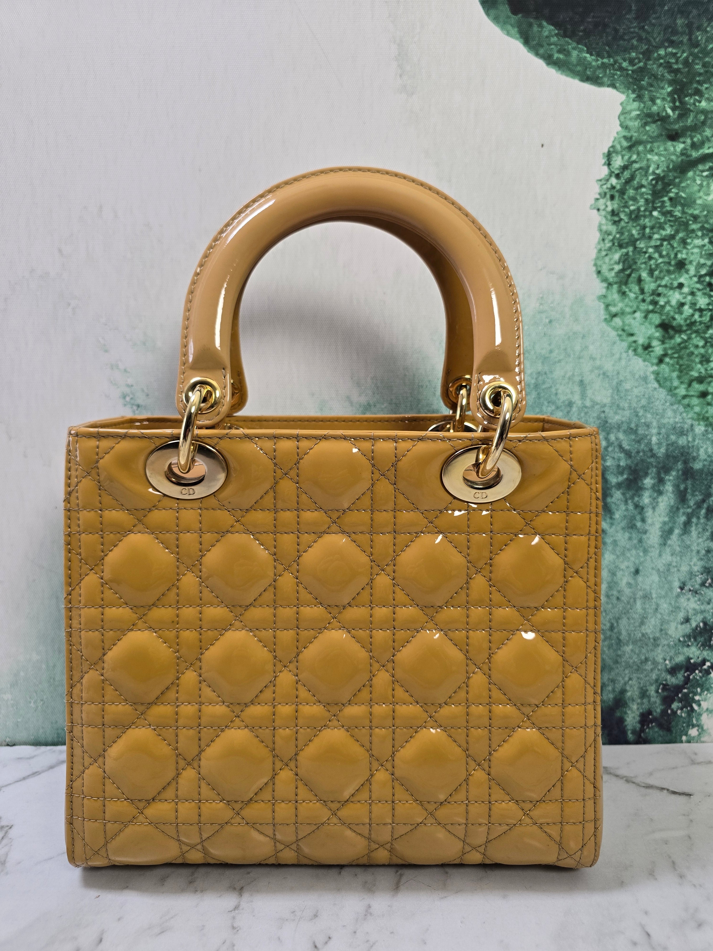 Dior Lady Dior Medium Bag Beige