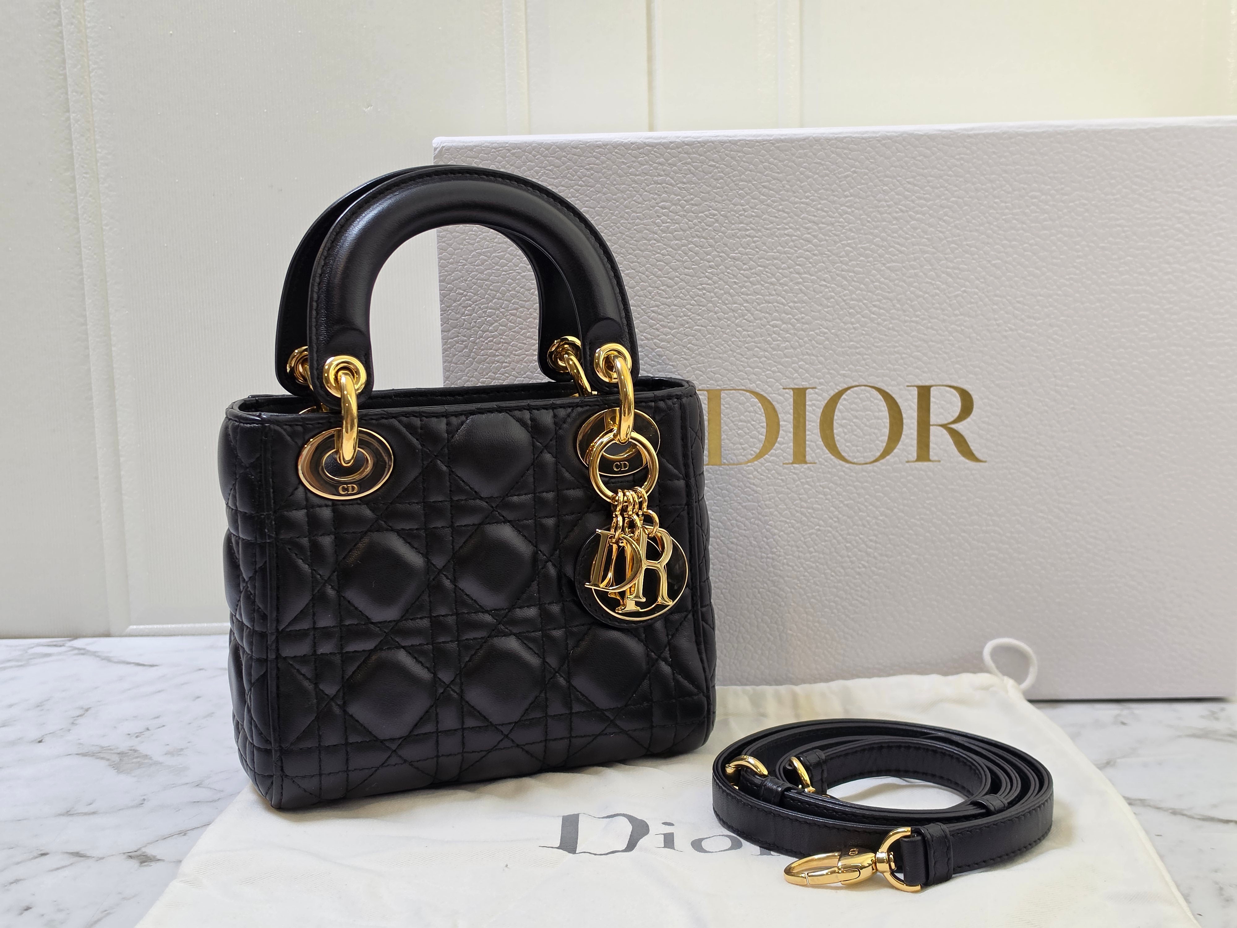 Dior Lady Dior Mini Black