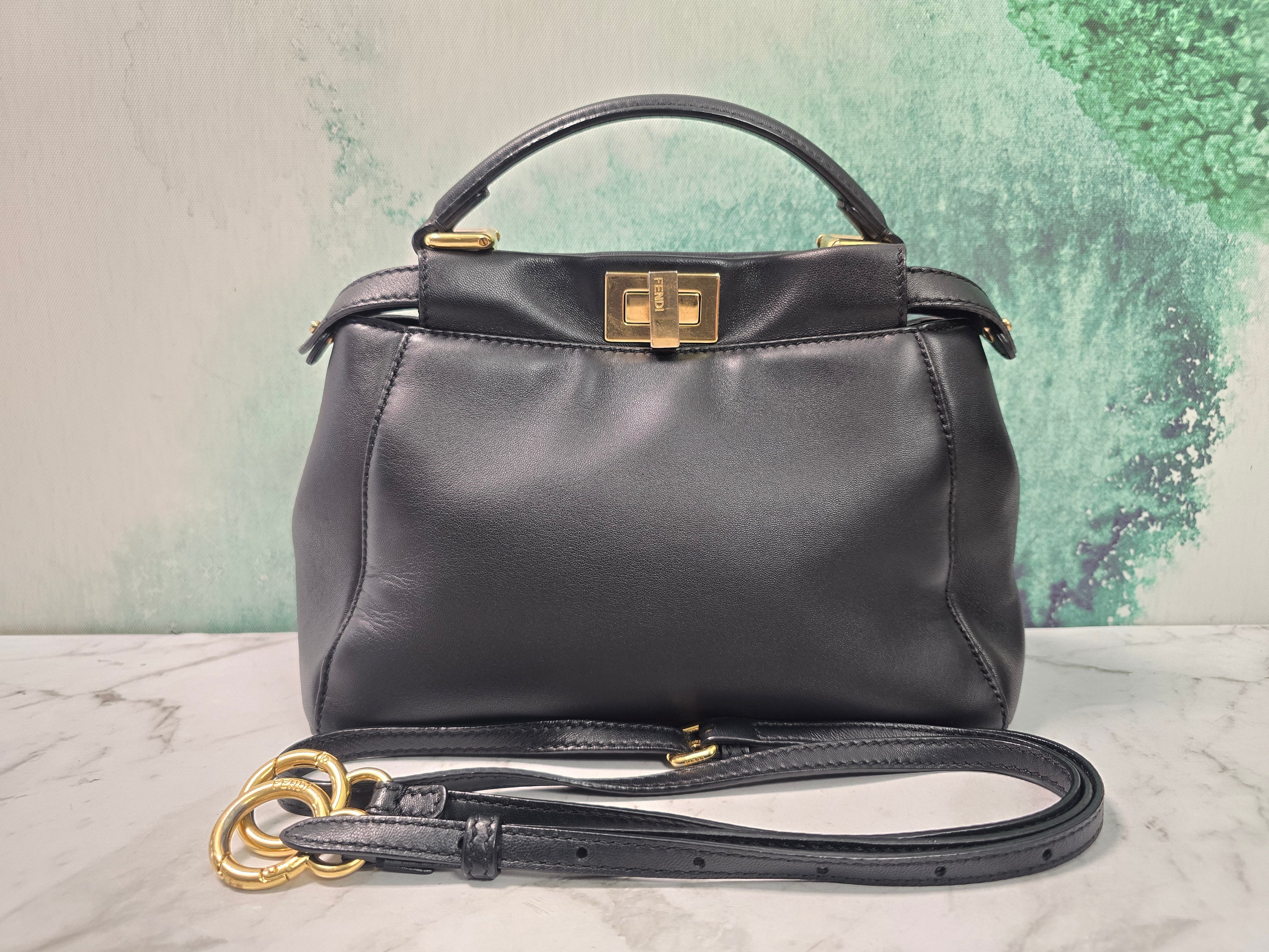 Fendi Peekaboo Mini Black