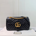 Gucci GG Marmont Flap Medium Black