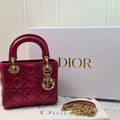 Dior Mini Lady Dior Red