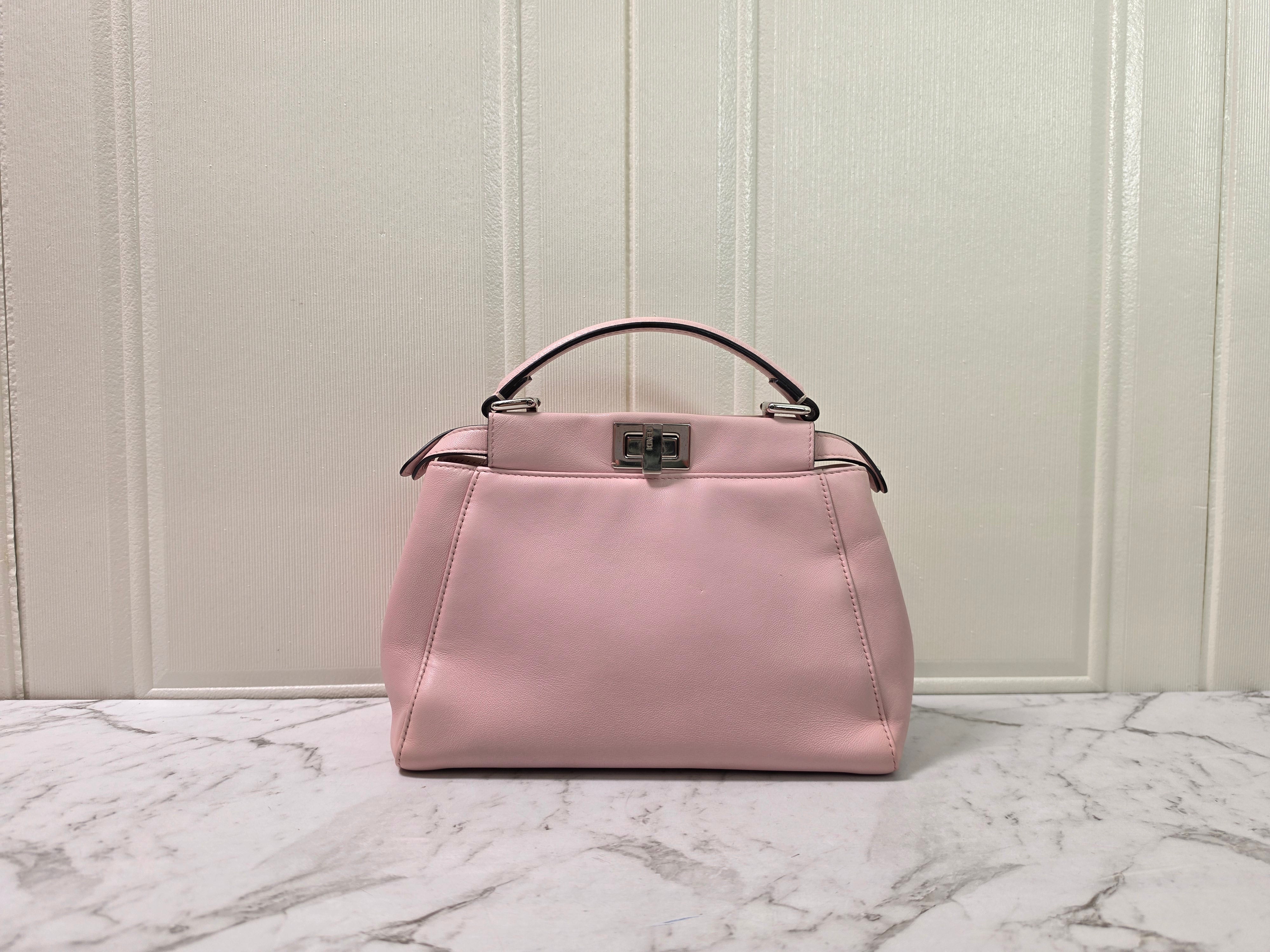 Fendi Peekaboo Mini Light Pink