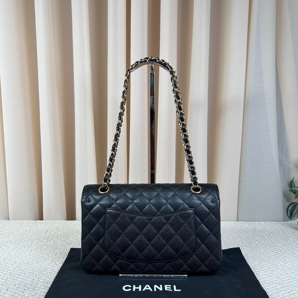 Chanel Classic Flap Black Gold