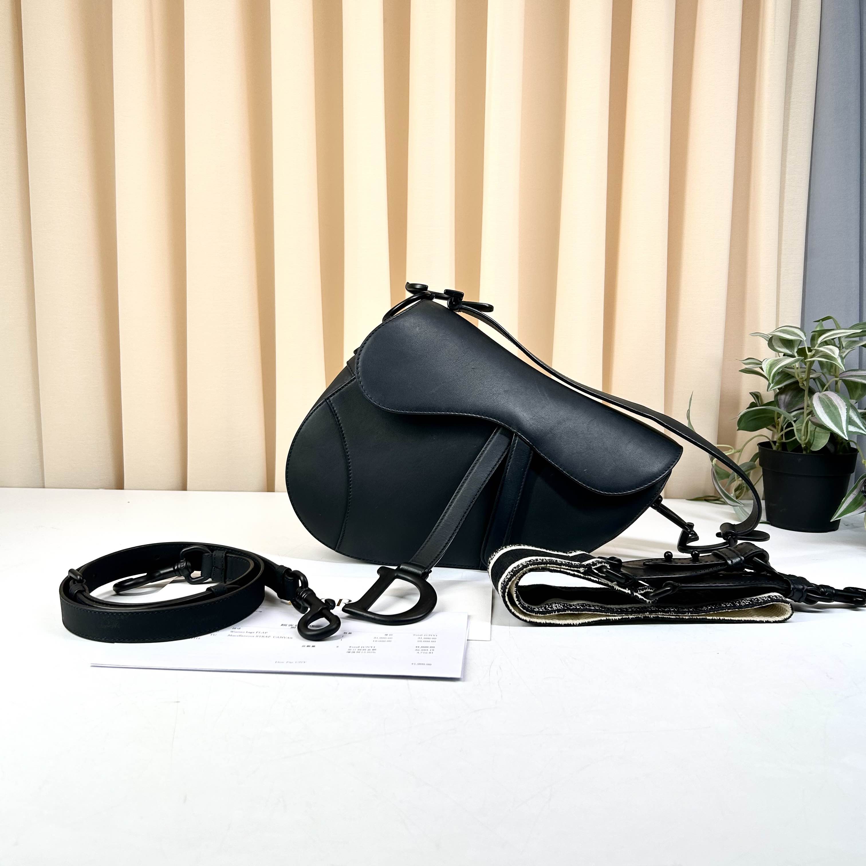Dior Saddle Black