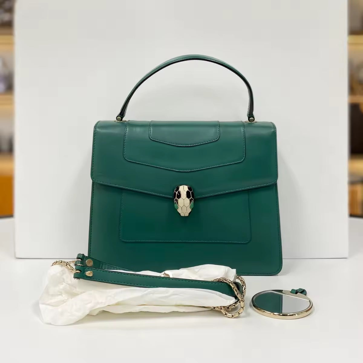 Bvlgari Serpenti Top Handle Bag Medium