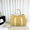 Hermès Garden Party 36 Sesame/Crème Canvas & Leather