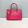 Prada Galleria Pink Saffiano (No strap)