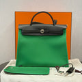 Hermès Herbag 31 Green
