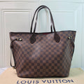 Louis Vuitton Neverfull MM Damier Ebene Tote Bag
