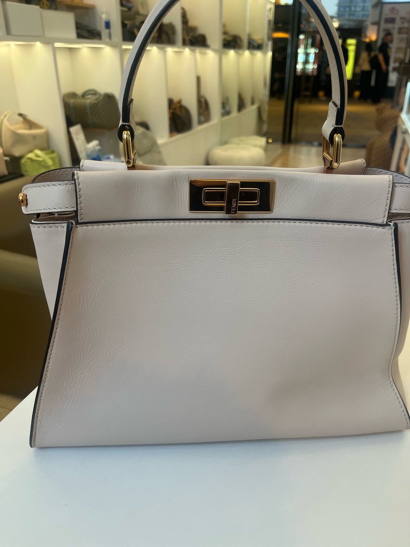 Fendi Peekaboo Medium Grey