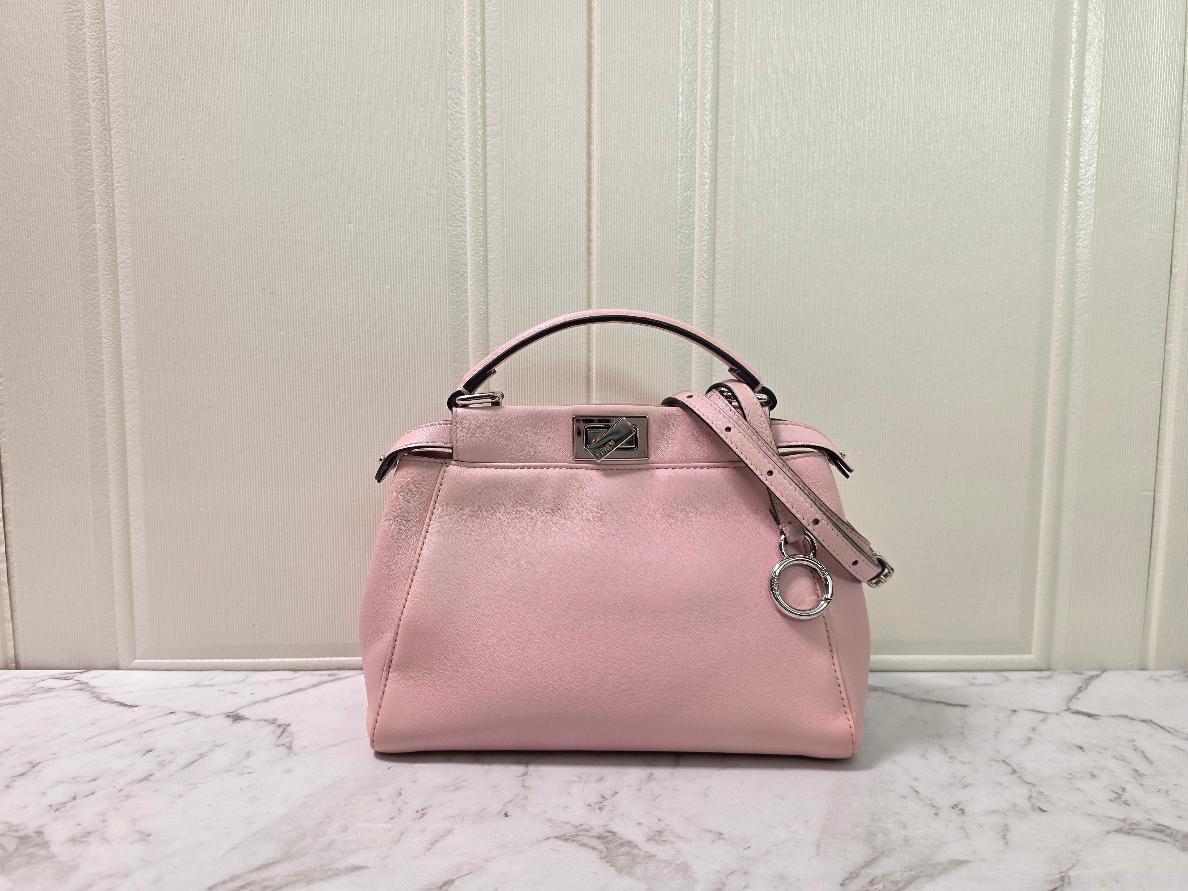 Fendi Peekaboo Mini Light Pink