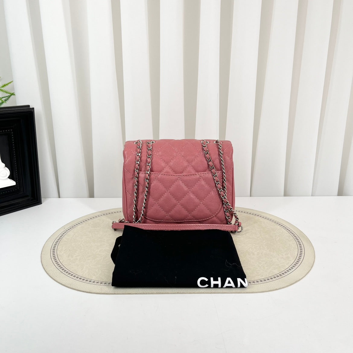 Chanel Mini Flap Caviar Pink