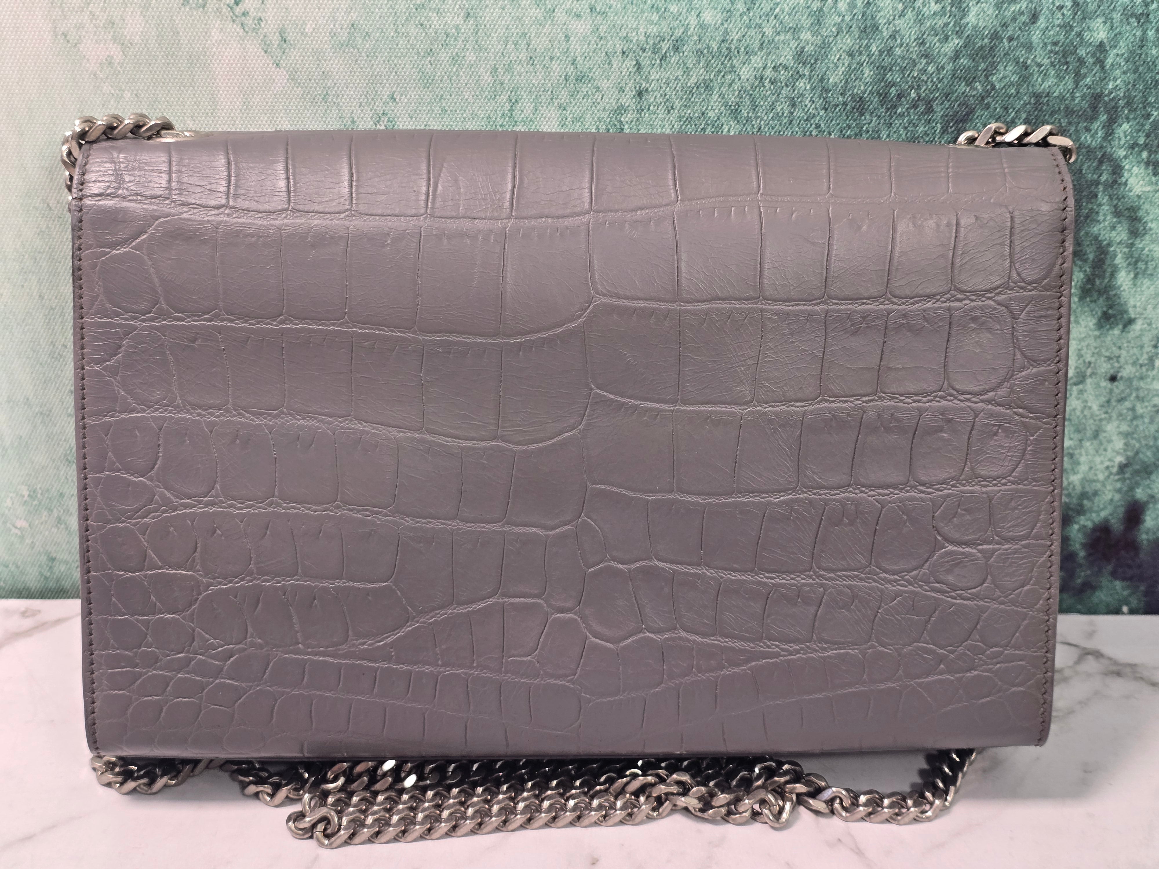 Saint Laurent Kate Pompom Shoulder Bag