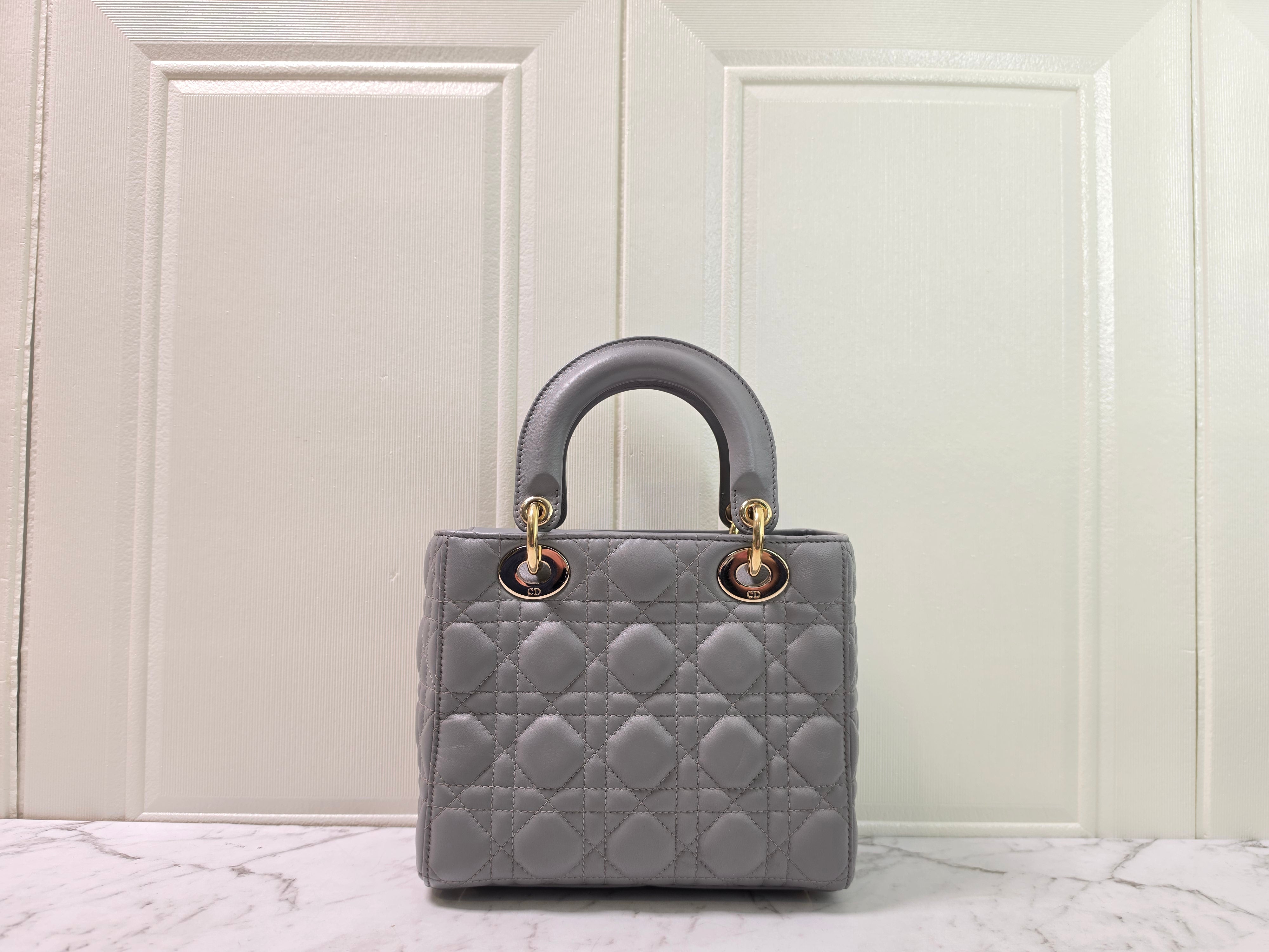 Dior Lady Dior Grey Small