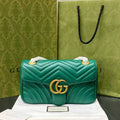 Gucci GG Marmont Green Medium Flap
