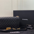 Chanel Le Boy Medium Black 28 Series