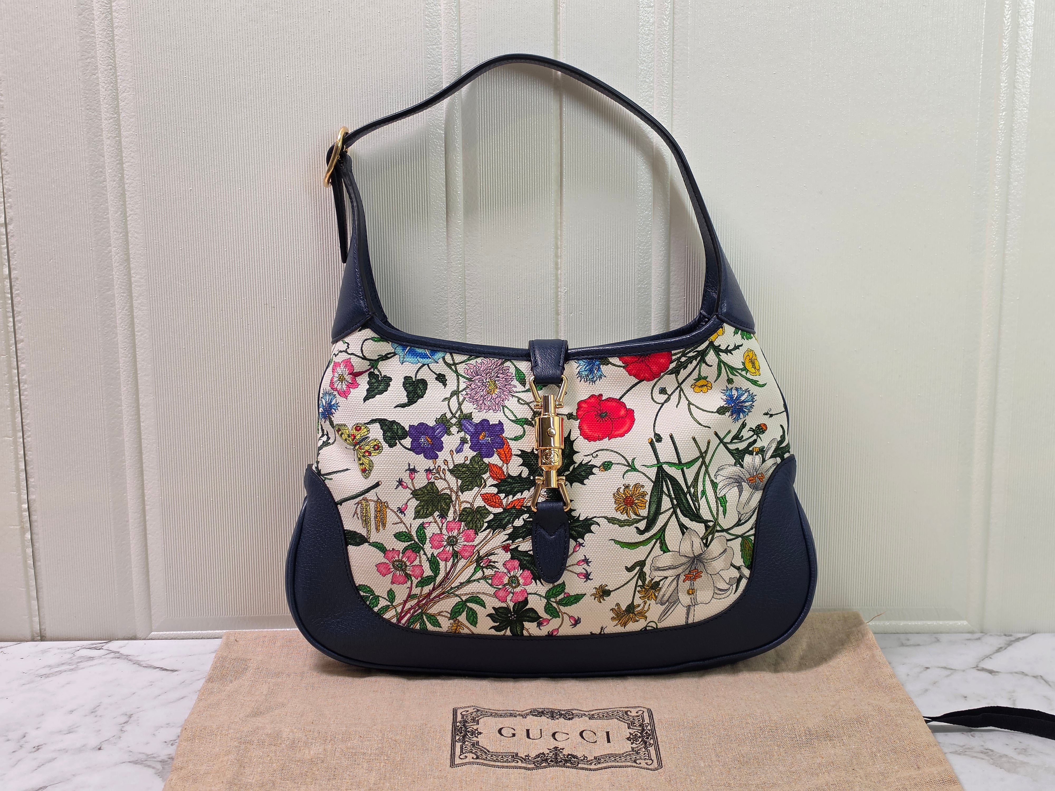 Gucci Jackie 1961 Floral Small