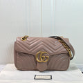 Gucci GG Marmont Medium 26cm Flap Crossbody Bag