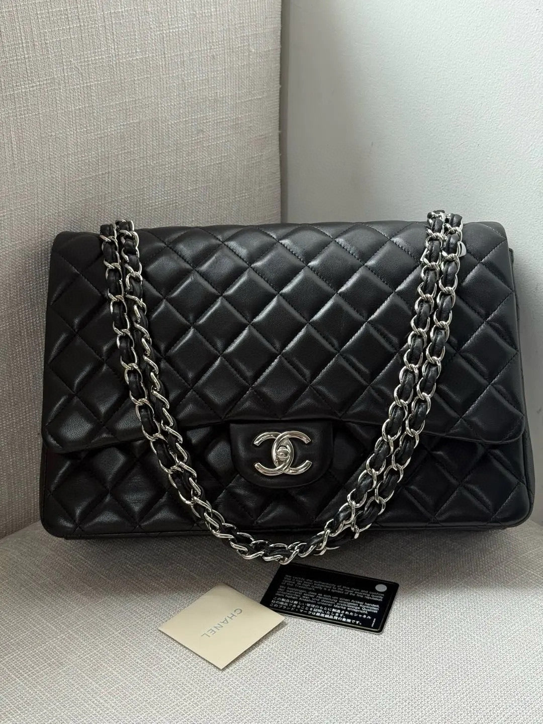 Chanel Classic Jumbo Flap Black
