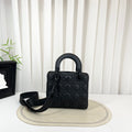Lady Dior Small Matte Black