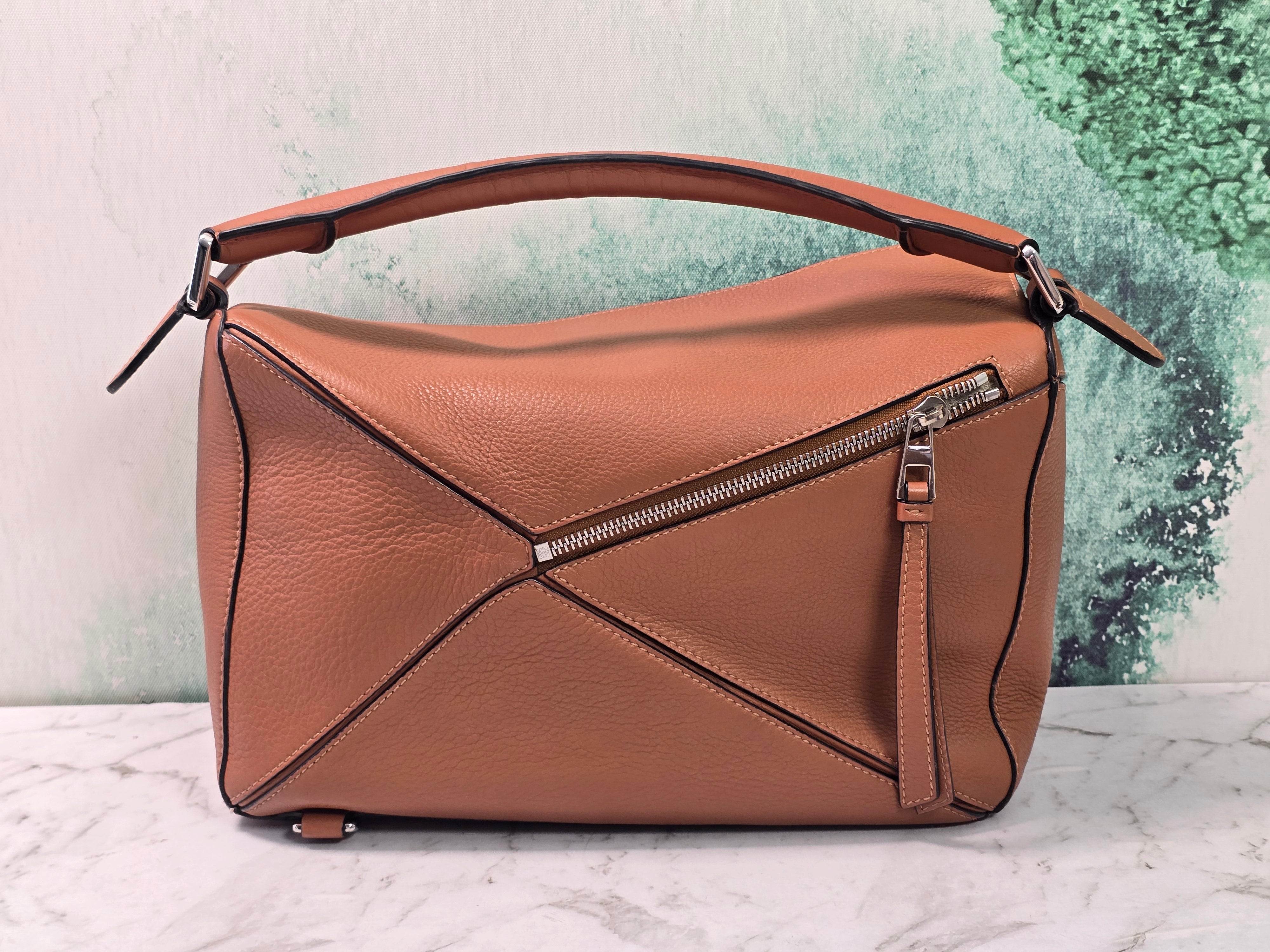 Loewe Puzzle Tan Medium Bag
