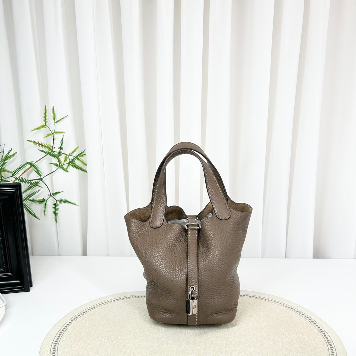 Hermes Picotin 18 Etoupe Clemence