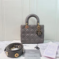 Dior Small Lady Dior Grey