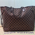 Louis Vuitton Neverfull GM Damier Ebene Tote