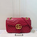 Gucci GG Marmont Flap Medium Red