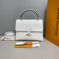 Louis Vuitton Grenelle Top Handle White Epi Leather