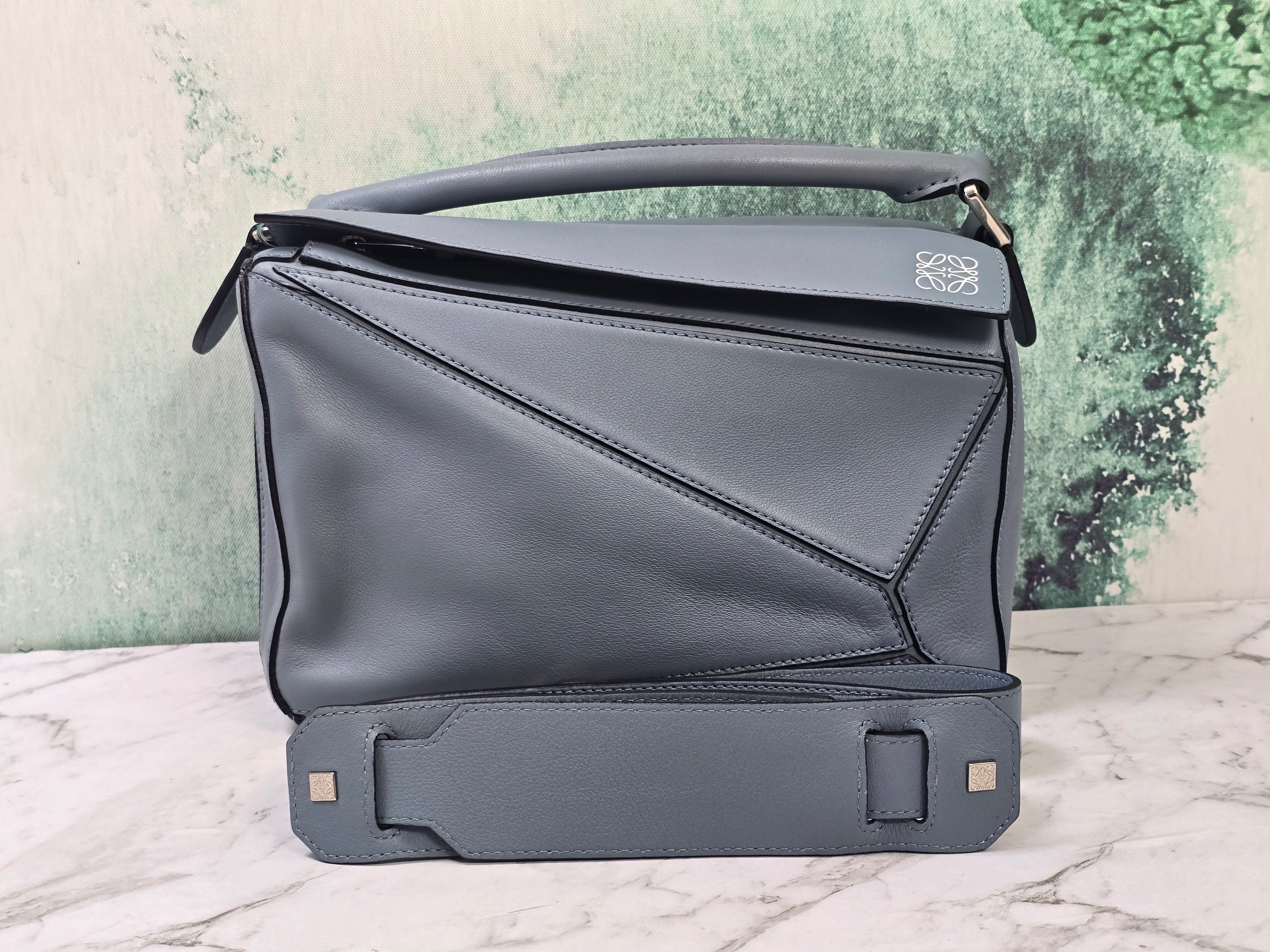 Loewe Puzzle Blue Bag