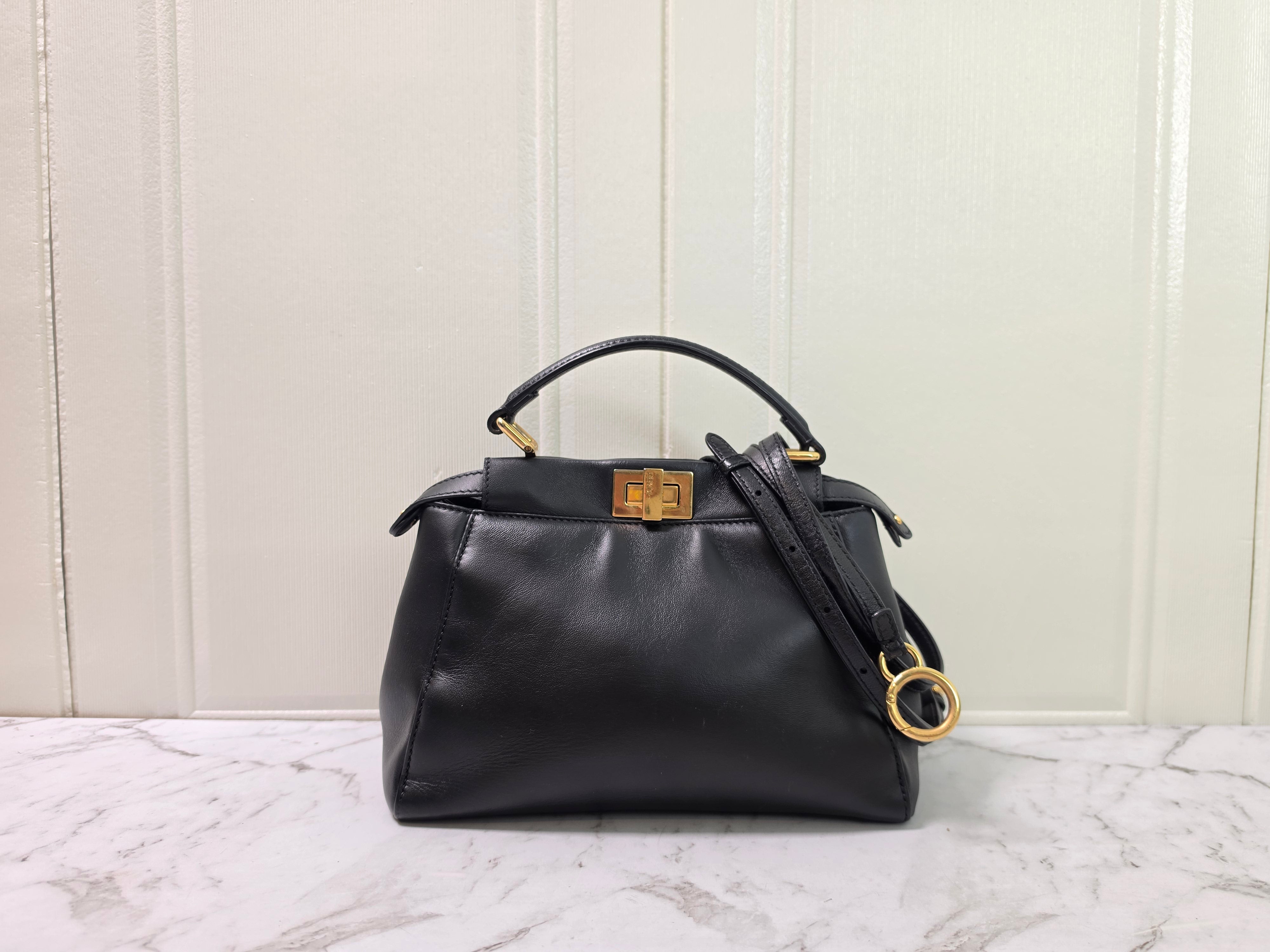 Fendi Peekaboo Mini Black
