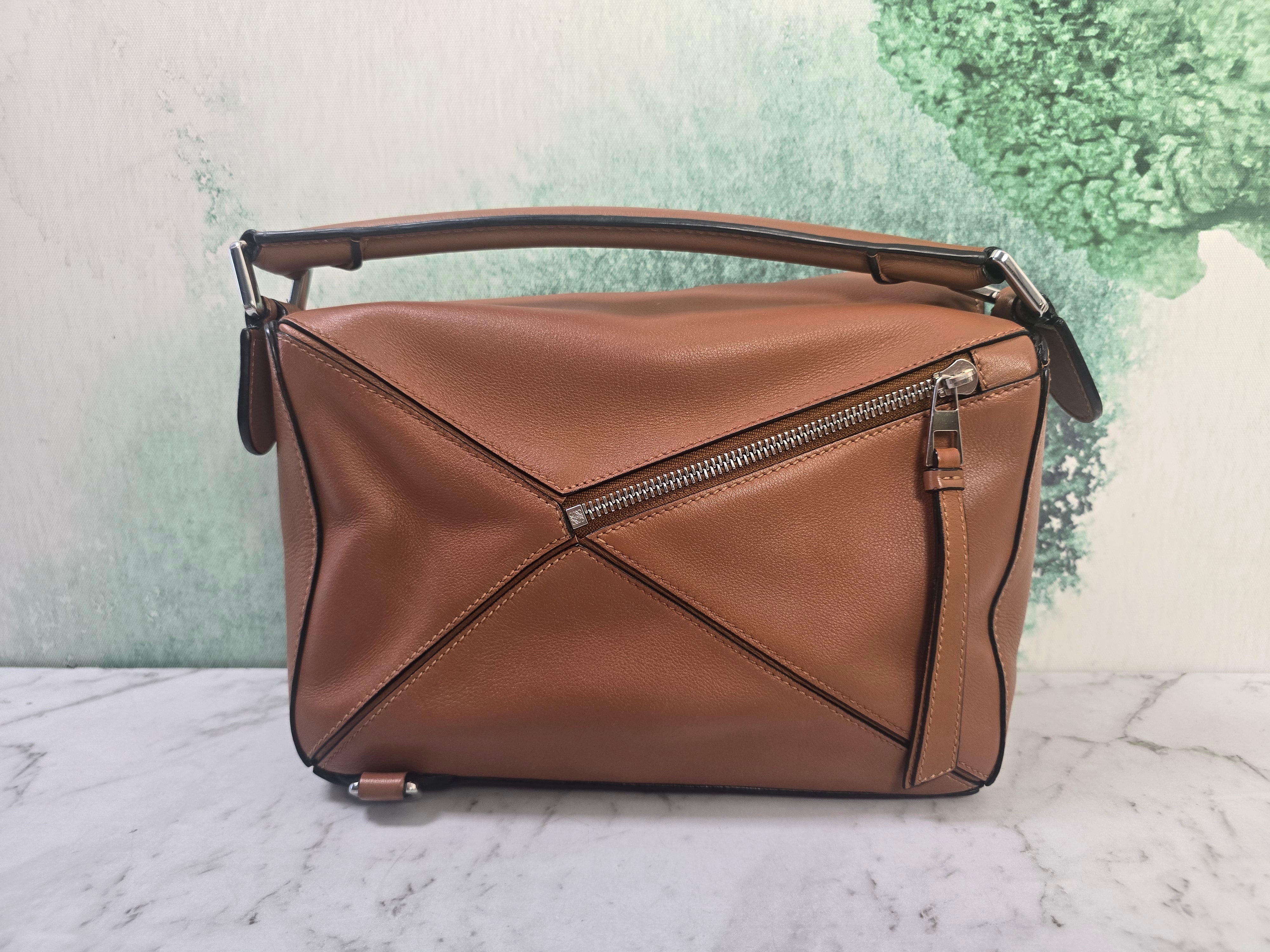 Loewe Puzzle Small Tan