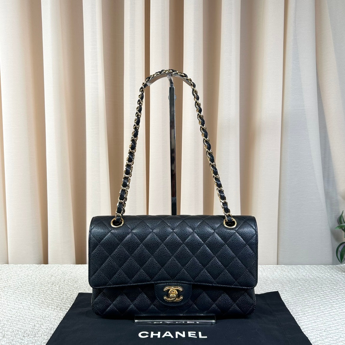Chanel Classic Flap Black Gold