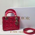 Dior Lady Dior Mini Red